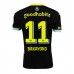 Maillot de foot PSV Eindhoven Johan Bakayoko #11 Extérieur vêtements 2024-25 Manches Courtes